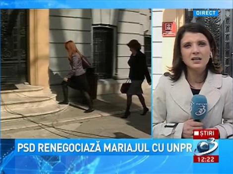 PSD negociază mariajul cu UNPR