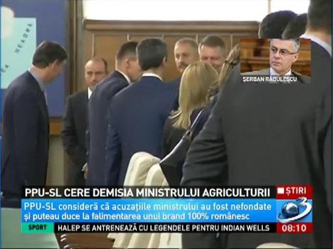 PPU-SL cere demisia ministrului agriculturii