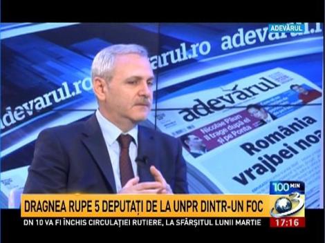 UNPR ameninţă PSD că rupe relaţia, Dragnea dezmembrează UNPR