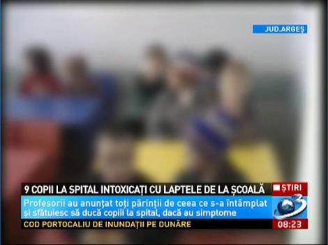 Mare ATENȚIE! Nouă copii s-au intoxicat cu laptele de la şcoală. Uite în ce școli s-a început ancheta