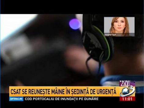 CSAT se reuneşte mâine