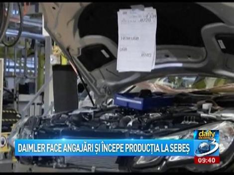 Daily Income: Daimler face angajări şi începe producţia la Sebeş
