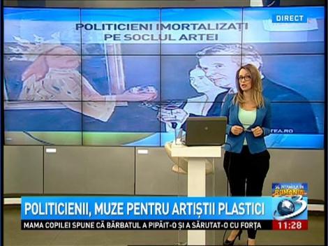 Politicienii, muze pentru artiştii plastici