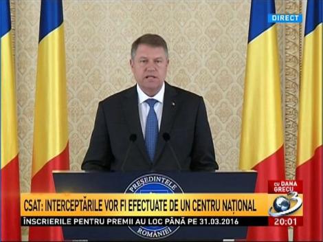 Iohannis: M-am angajat să fiu garantul statului de drept