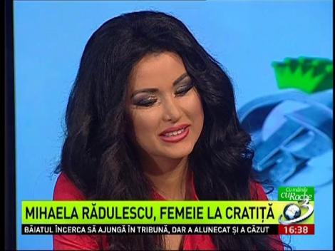 Mihaela Rădulescu, femeie la cratiţă