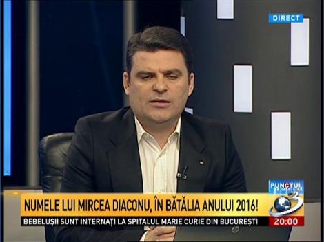 Numele lui Mircea Diaconu, în bătălia anului 2016 din partea PSD