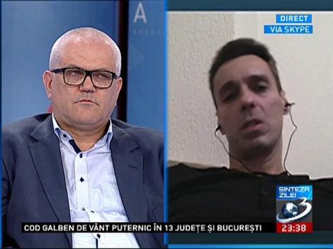 Ce a făcut Mircea Badea în timp ce era operat la genunchi