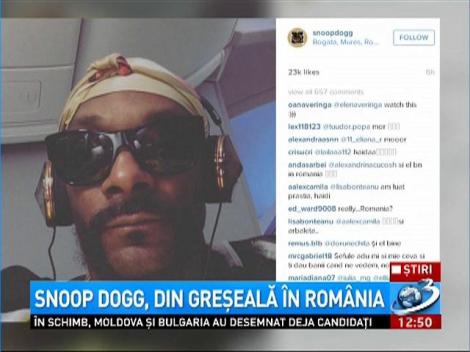 Snoop Dogg, din greșeală în România. Fanilor nu le-a venit să creadă