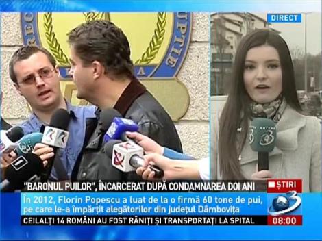 &ldquo;Baronul puilor&rdquo;, &icirc;ncarcerat. Fostul deputat va sta doi ani &icirc;n spatele gratiilor