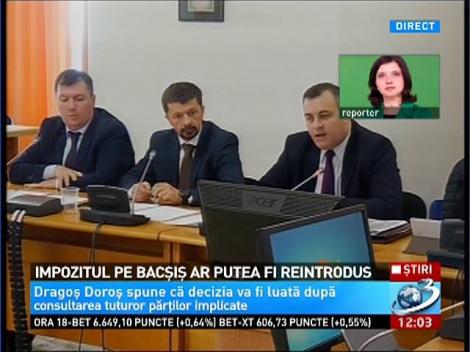 Impozitul pe bacşiş ar putea fi reintrodus