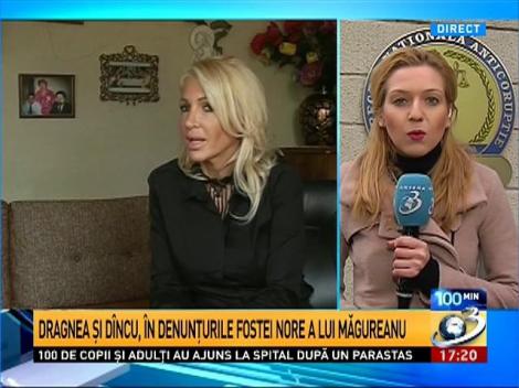 Dragnea şi D&icirc;ncu, &icirc;n denunţurile Alinei Măgureanu