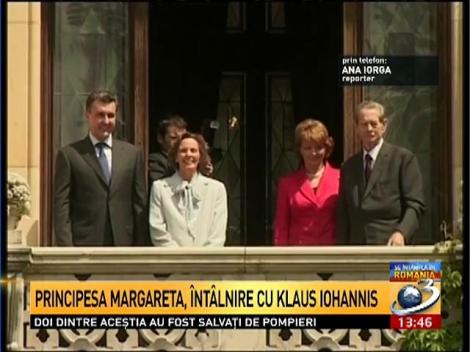 Principesa Margareta, întâlnire cu Klaus Iohannis