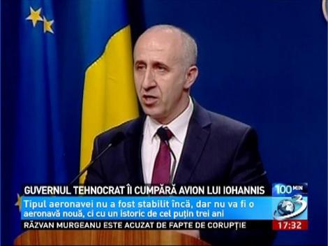 Guvernul tehnocrat &icirc;i cumpără avion lui Iohannis