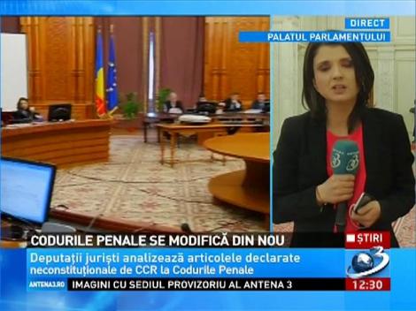 Codurile penale se modifică din nou