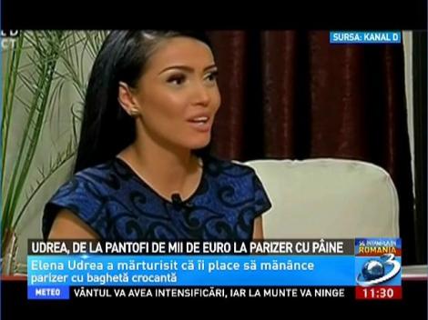 Udrea, de la pantofi de mii de euro la parizer cu p&acirc;ine