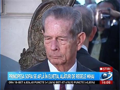Principesa Sofia se află &icirc;n Elveţia, alături de regele Mihai