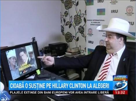 Dorin Cioabă, susținătorul lui Hillary Clinton