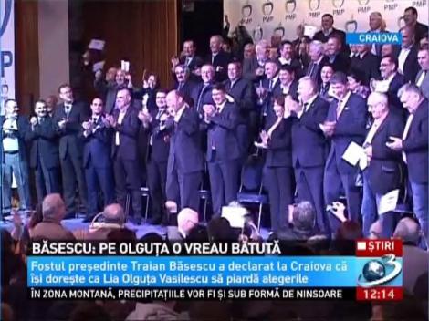 Traian Băsescu o vrea bătută pe Lia Olguţa Vasilescu!