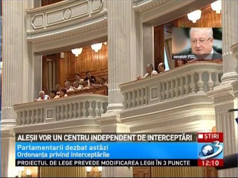 Scandalul interceptărilor ajunge în Parlament