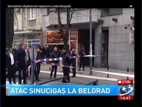 Atac sinucigaș la Belgrad