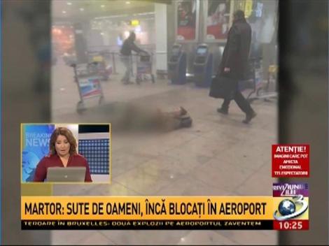 Surse: A doua explozie la Bruxelles, la metrou