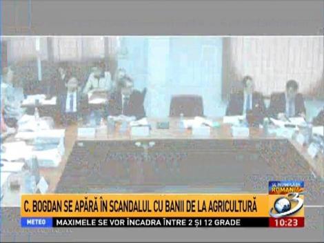 Camelia Bogdan se apără în scandalul cu banii de la agricultură