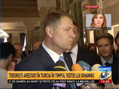 Terorişti arestaţi &icirc;n Turcia &icirc;n timpul vizitei lui Iohannis