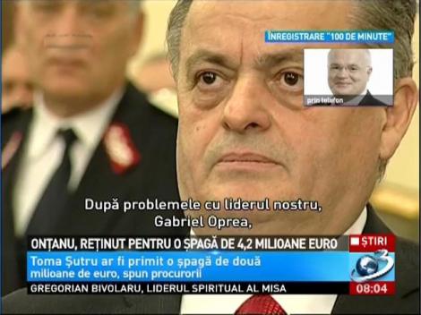 Onțanu, prima noapte &icirc;n spatele gratiilor