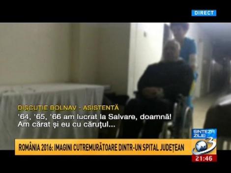 România 2016: Imagini cutremurătoare dintr-un spital județean