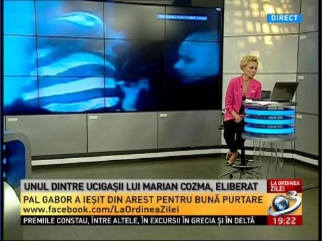 Unul dintre ucigașii lui Marian Cozma, eliberat din &icirc;nchisoare pentru bună purtare
