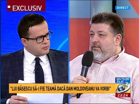 Florin Ghiulbenghian: Lui Băsescu ar trebui să-i fie frică dacă vorbeşte Dan Moldoveanu