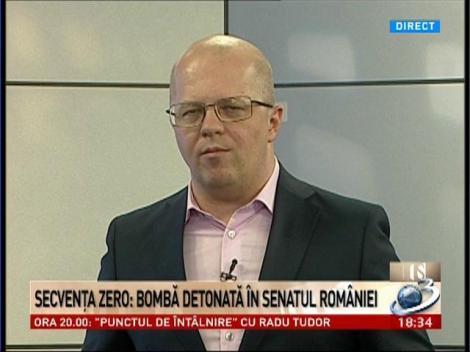Secvenţa Zero: Bombă detonată &icirc;n senatul Rom&acirc;niei