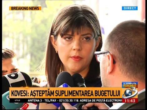 Laura Codruța Kovesi, aviz favorabil de la CSM pentru un nou mandat la DNA