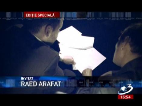 Raed Arafat, azi, la Sinteza Zilei