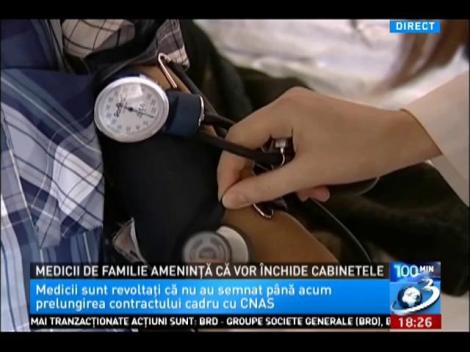 Medicii de familie ameninţă că vor închide cabinetele