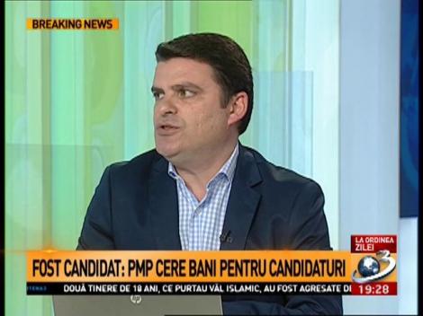 Radu Tudor: Se vede faptul că asta cu banii negri e o practică &icirc;n partidul lui Băsescu