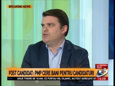 Radu Tudor: Se vede faptul că asta cu banii negri e o practică în partidul lui Băsescu