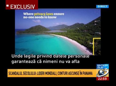 Scandalul secolului: Lideri mondiali, conturi ascunse în Panama