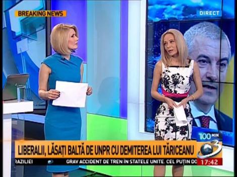 Liberalii, lăsaţi baltă de UNPR Cu demiterea lui Tăriceanu