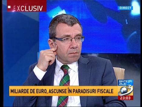 Radu Soviani, despre banii sustraşi din România