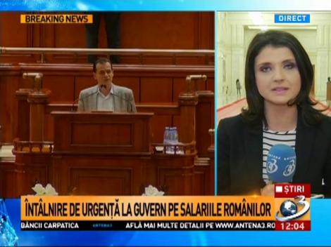 Întâlnire de urgență la Guvern, pe tema salariilor românilor. Cioloș i-a convocat pe miniștri