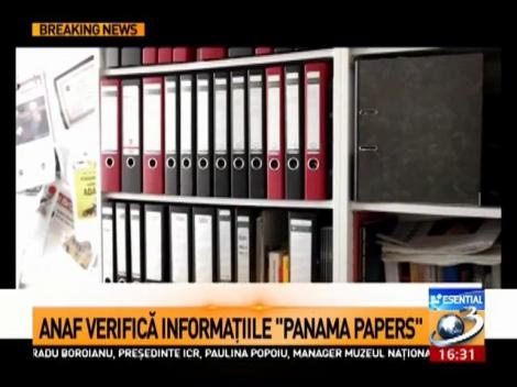 ANAF verifică informaţiile Panama Papers