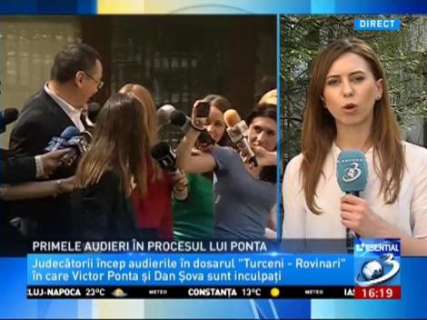 Primele audieri &icirc;n procesul lui Ponta