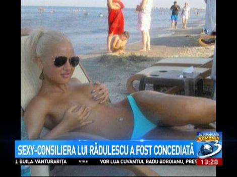 Sexi-consiliera lui Rădulescu a fost concediată