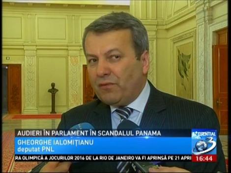 Audieri în Parlament în scandalul Panama