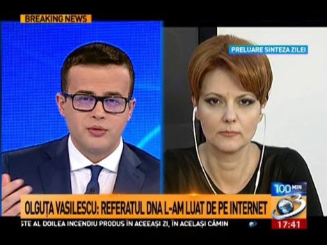 Olguţa Vasilescu: Nu m-am putut apăra mai devreme