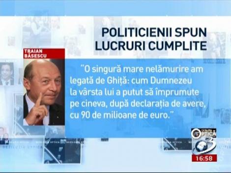 Politicienii spun lucruri cumplite