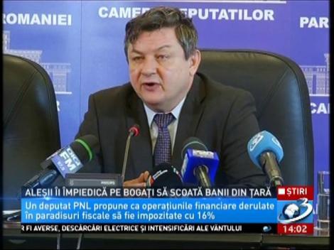 Aleșii îi împiedică pe bogați să scoată banii din țară