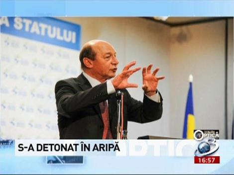 S-a detonat &icirc;n aripă