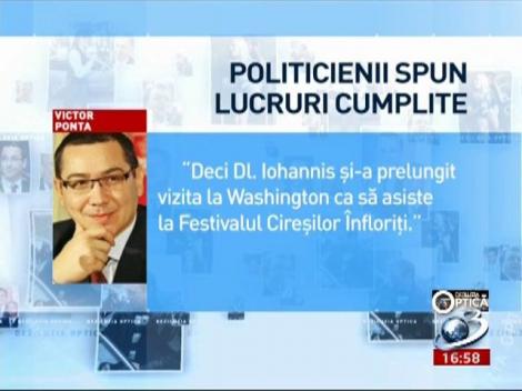 Politicienii spun lucruri cumplite